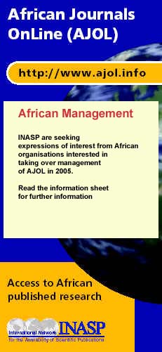 African Managagement - for further information click here